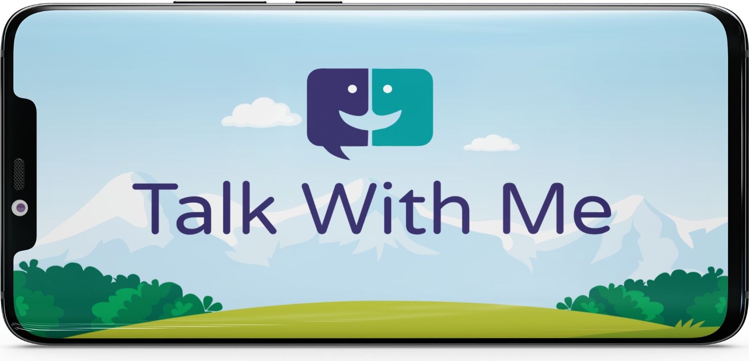 Talk With Me app splash screen